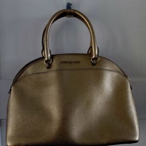 Michael Kors Shimmering Gold Shoulder Bag